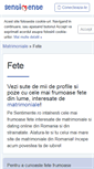 Mobile Screenshot of fete.sentimente.ro